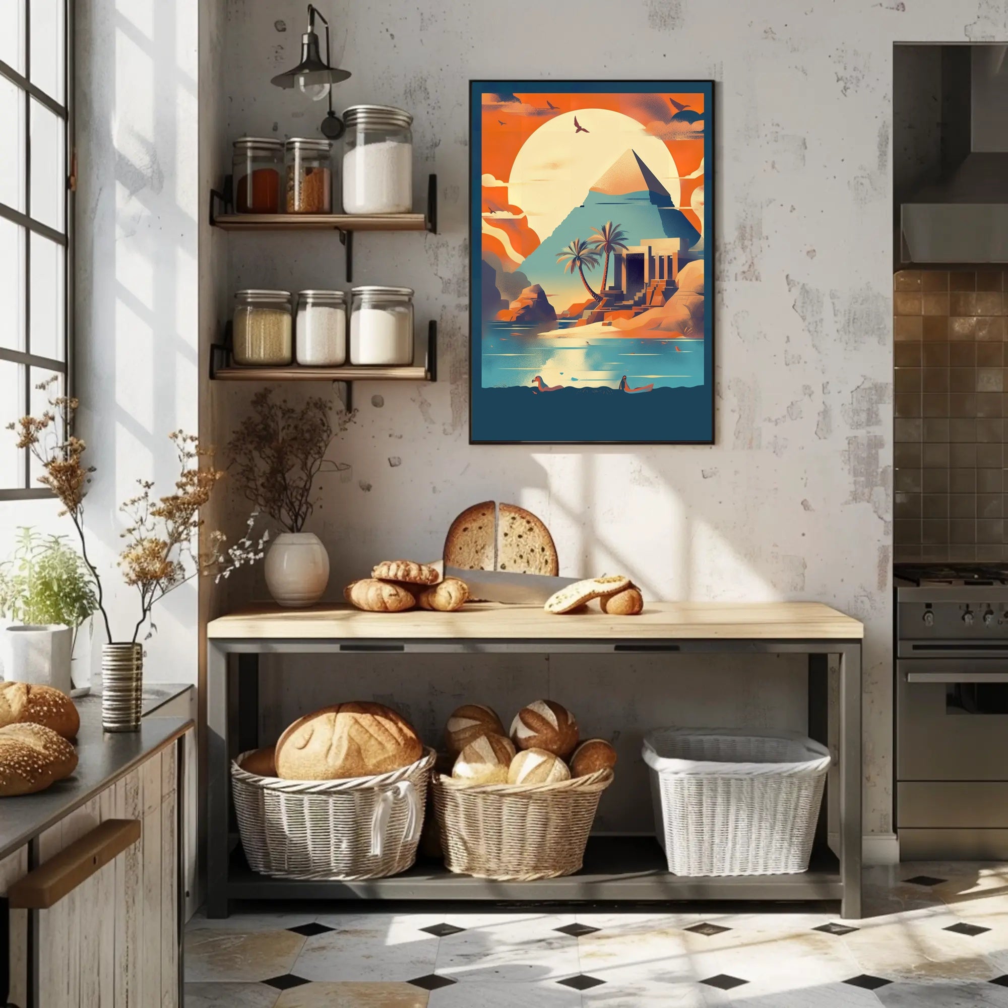 Oasis of the Ancient World Poster