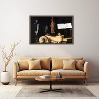 Classic Elegance: Baroque Still Life Art Poster