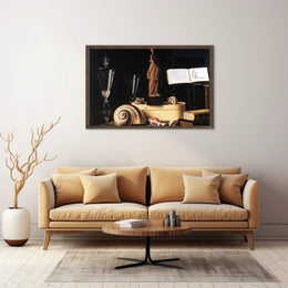 Classic Elegance: Baroque Still Life Art Poster