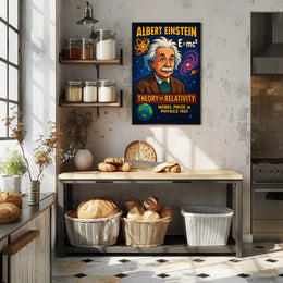 Albert Einstein Nobel Prize In Physics Poster
