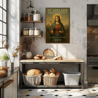St. Adelaide Empress of Compassion Poster PosterGoat