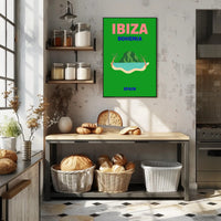 Ibiza Bohemian Paradise Island Travel Poster PosterGoat