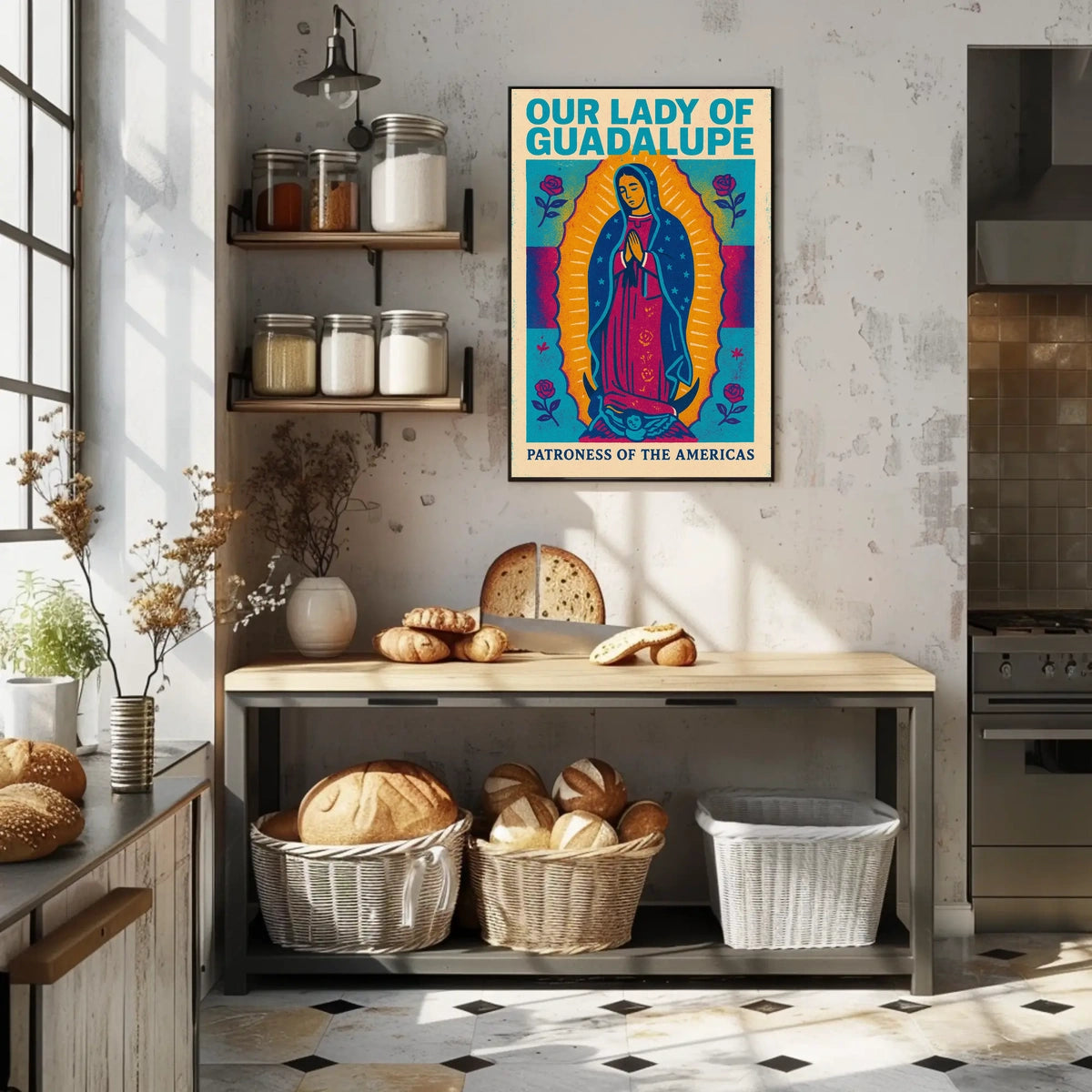 Our Lady Of Guadalupe Patroness Of The Poster