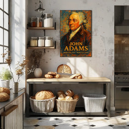 John Adams 2Nd President Poster