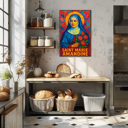 Saint Marie Amandine Poster