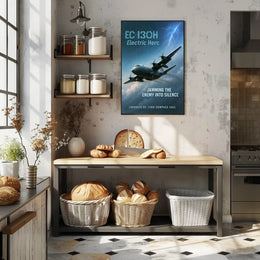 EC-130H Electric Herc Poster PosterGoat