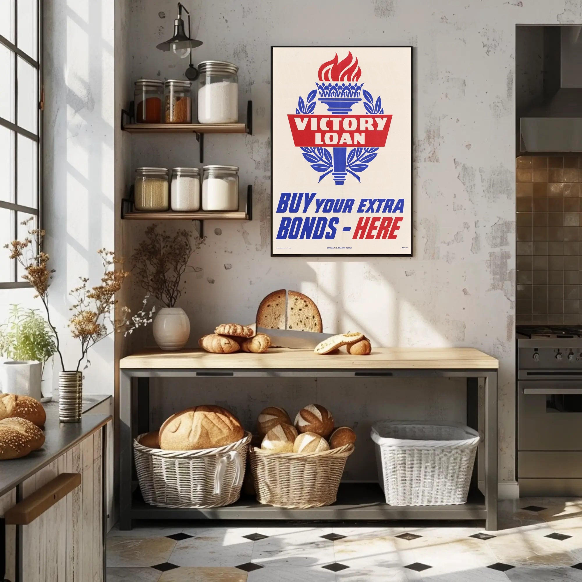 Victory Loan Bond Promotion Poster PosterGoat