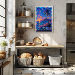 California Dreamscape Poster