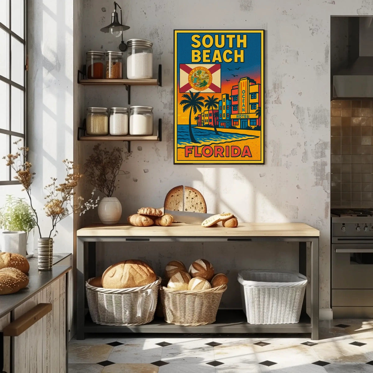 South Beach Florida Poster