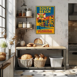 South Beach Florida Poster