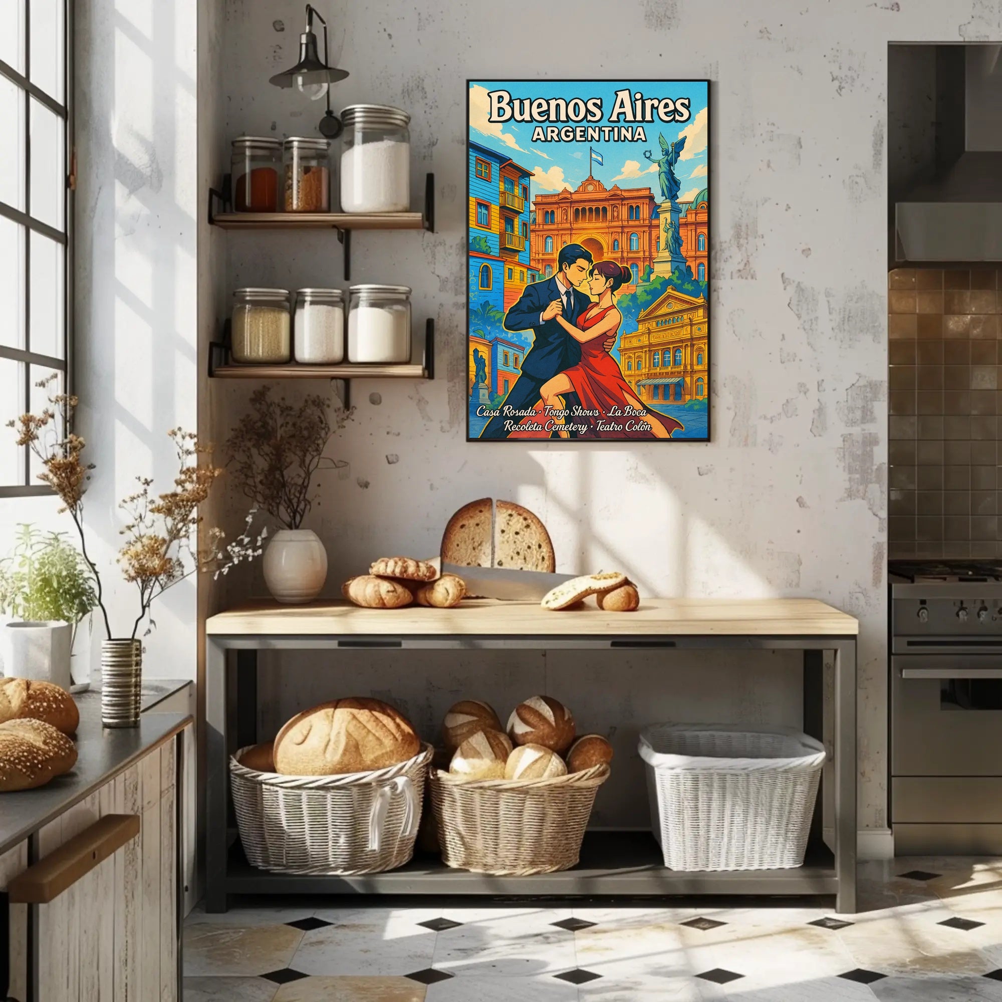 Buenos Aires A Vibrant Cultural Experience Poster