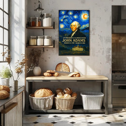 John Adams 2nd President of the United States Presidential Masterpiece Series Poster