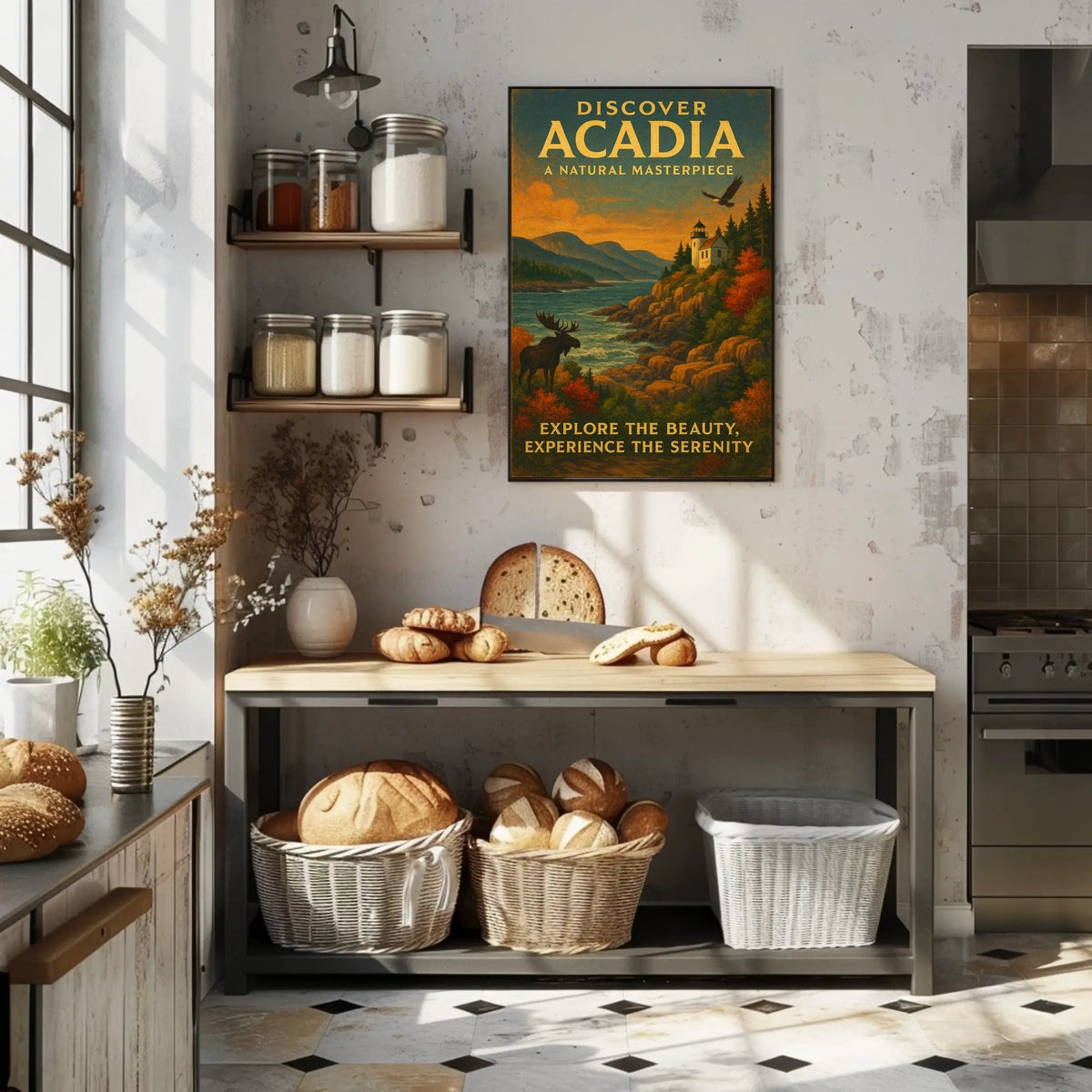 Discover Acadia A Natural Masterpiece Poster