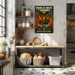 World War Champs Poster PosterGoat
