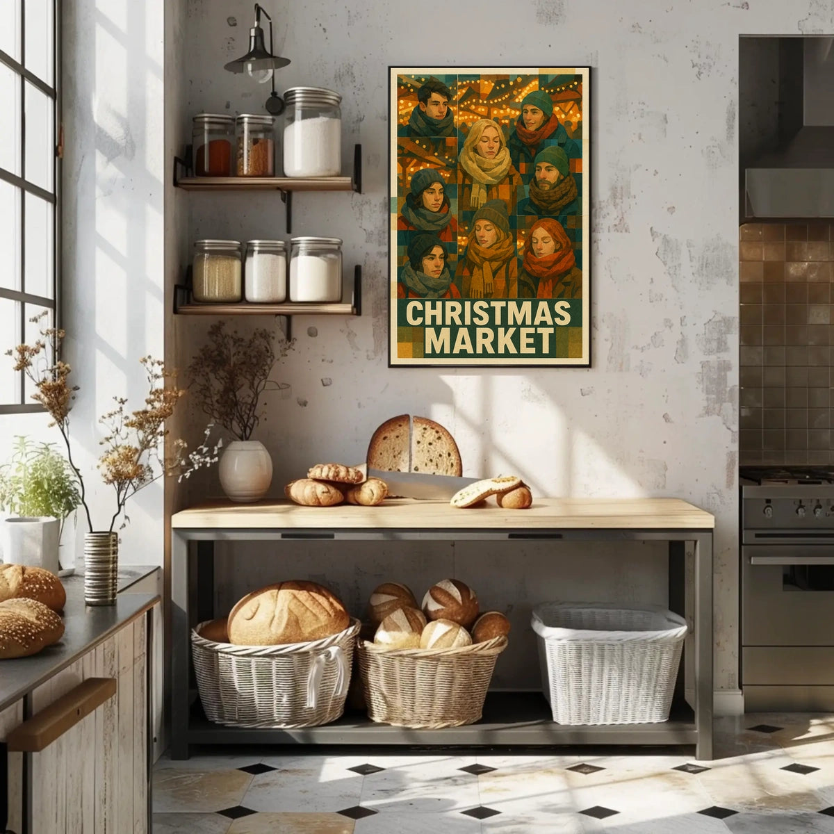 Christmas Market Poster