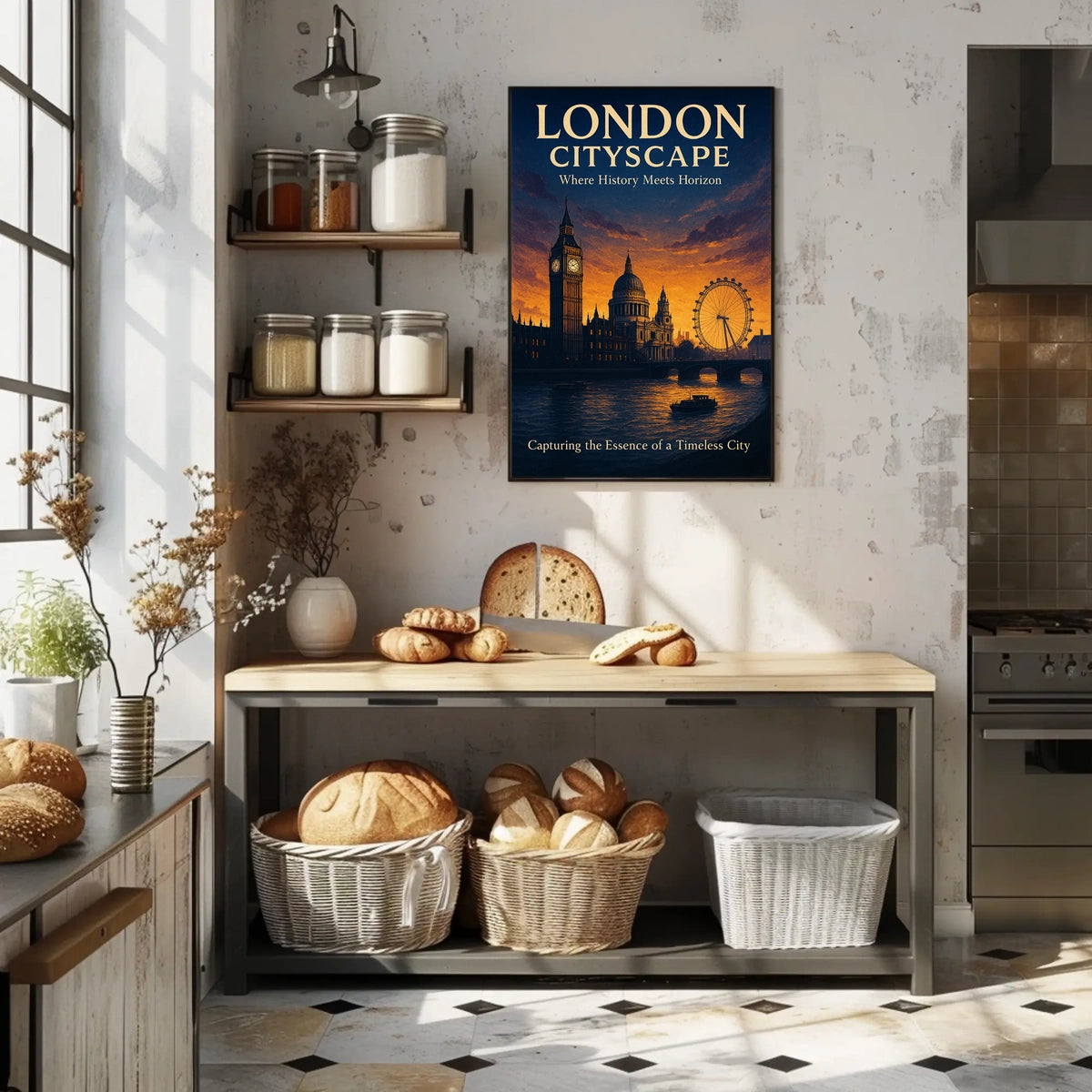 London Cityscape Poster