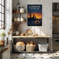 London Cityscape Poster