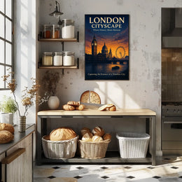 London Cityscape Poster