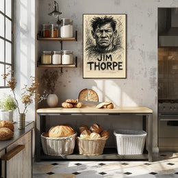 Jim Thorpe Portrait Poster