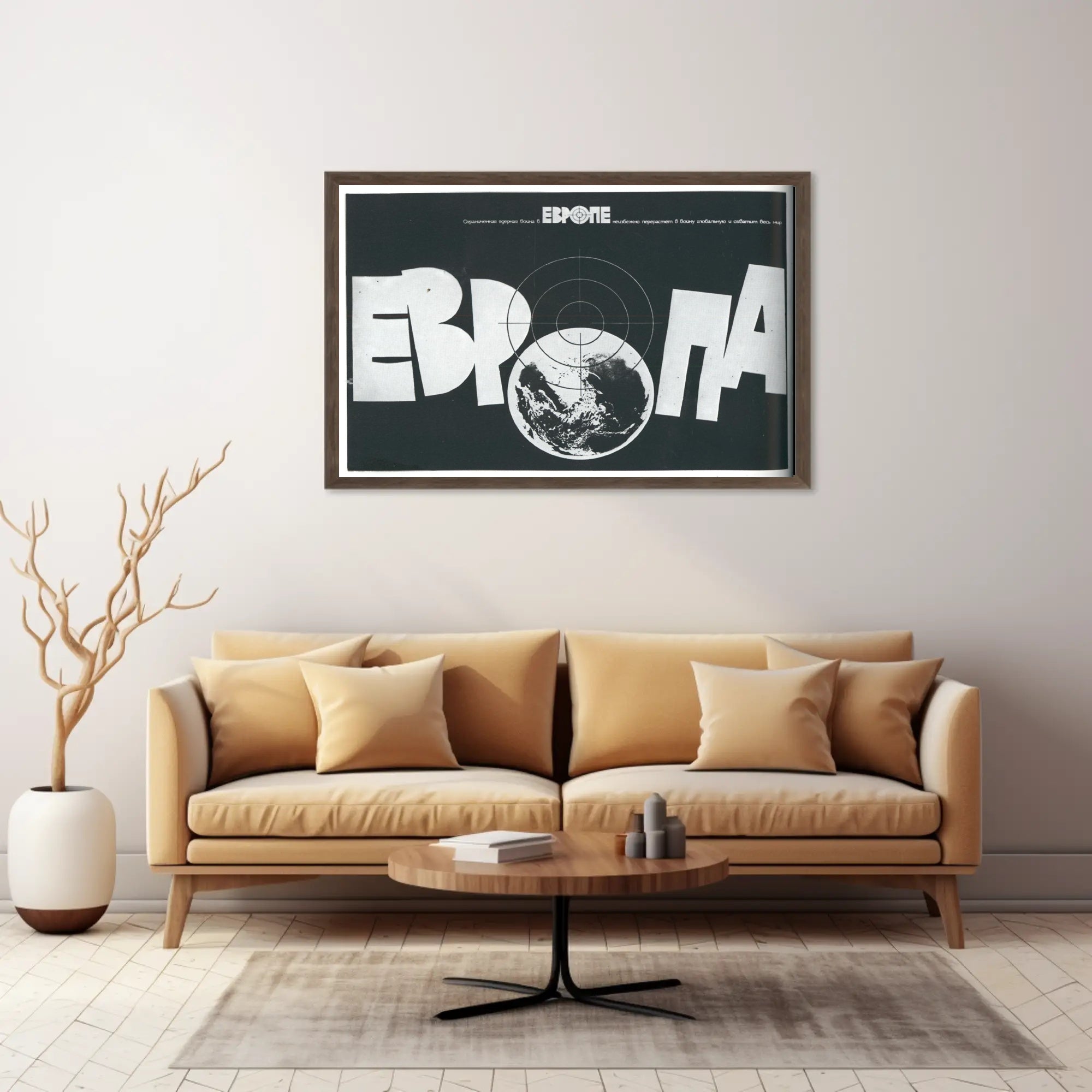 Europa and Global Tensions Poster