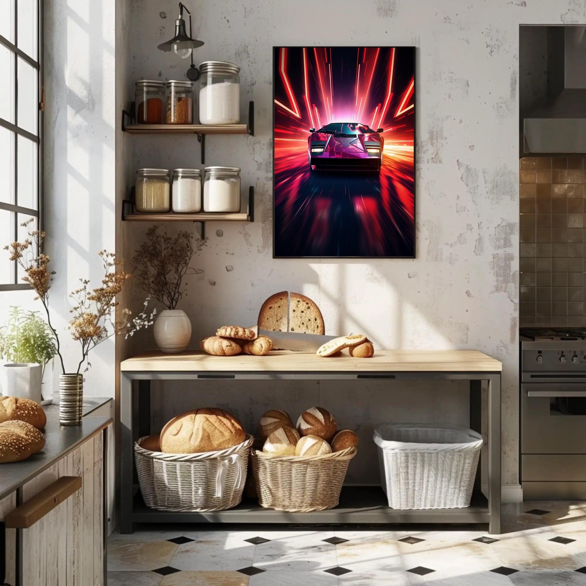 Neon Speed Poster PosterGoat
