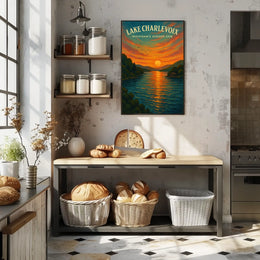 Lake Charlevoix MichiganS Hidden Gem Poster