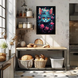 Feline Fantasy Poster