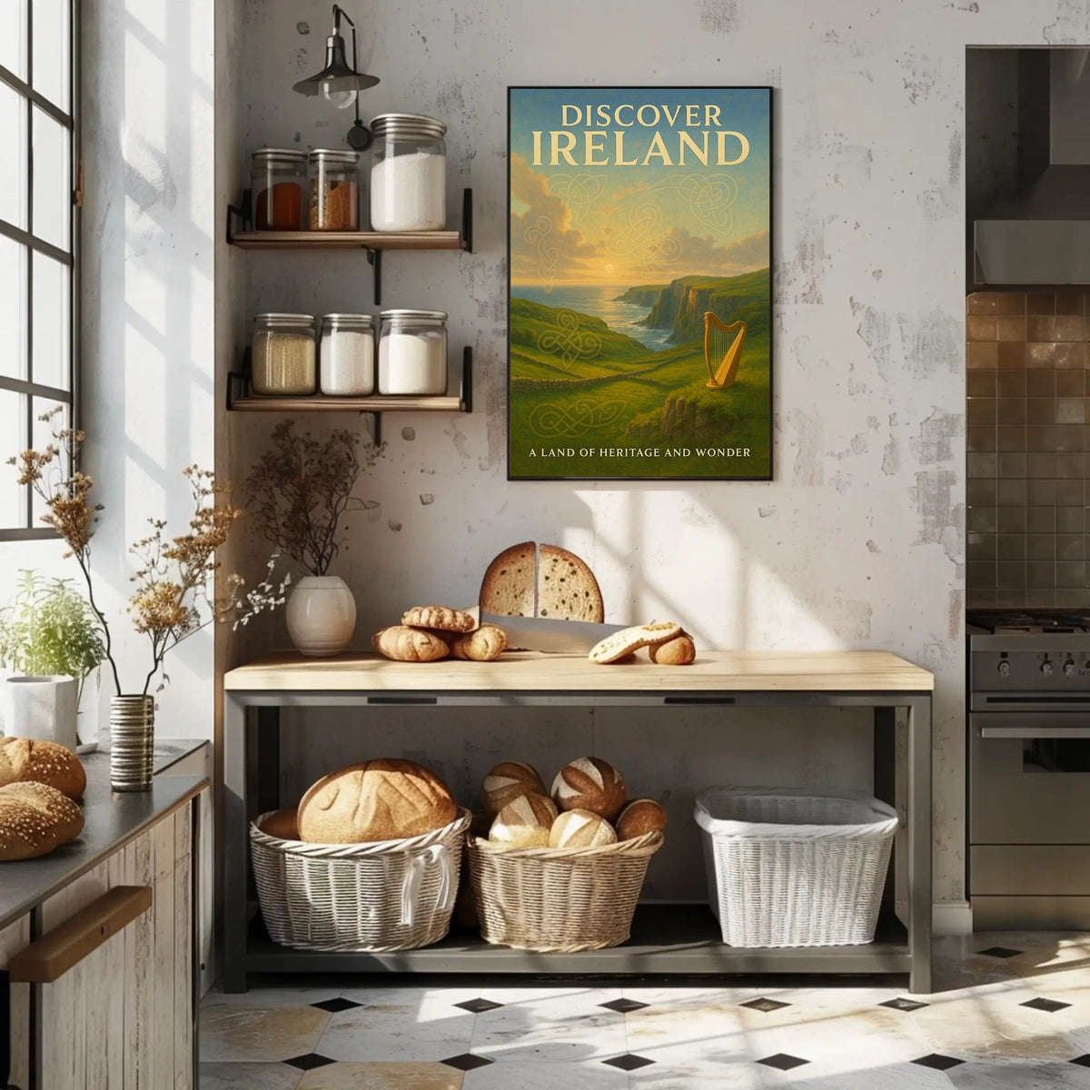 Discover Ireland A Land Of Heritage Poster