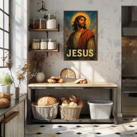 Jesus A Reverent Portrait Poster