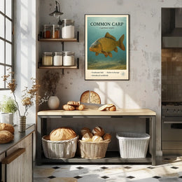 Common Carp Cyprinus carpio Poster