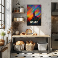 Dover New Hampshire Scenic Travel Minimalist Decor Poster
