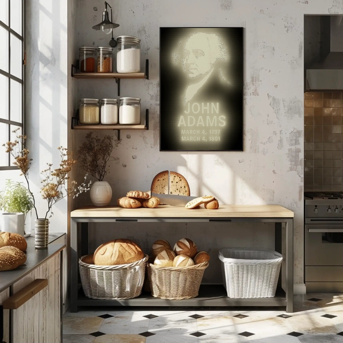 John Adams 2Nd President Poster