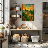 Discover Brazil Poster