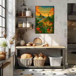 Discover Brazil Poster