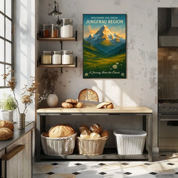 Discover the Swiss Jungfrau Region Poster