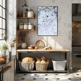 Winter Landscape From Above Poster