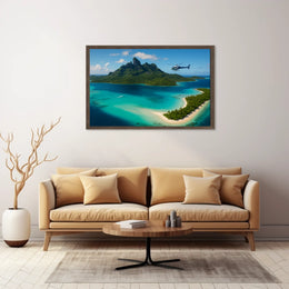 Tropical Paradise Adventure Poster