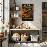 MiG-21 Guardians of the Skies Poster