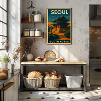 Seoul South Korea Poster