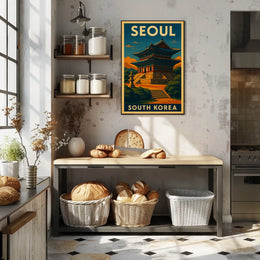 Seoul South Korea Poster