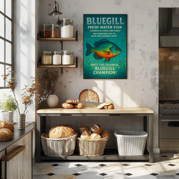 Meet the Colorful Bluegill Poster