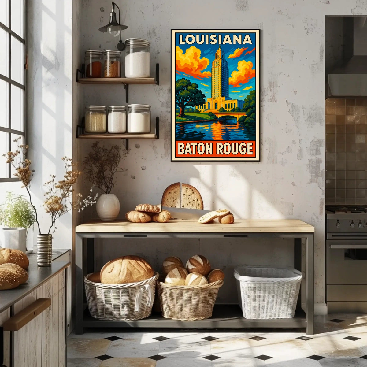 Louisiana State Capitol in Baton Rouge Poster