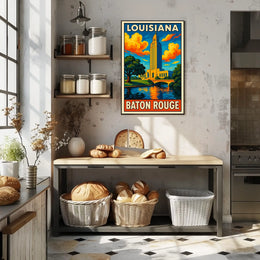 Louisiana State Capitol in Baton Rouge Poster