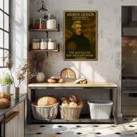 Andrew Jackson Presidential Era Poster