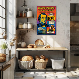 Andrew Johnson 17th President Poster