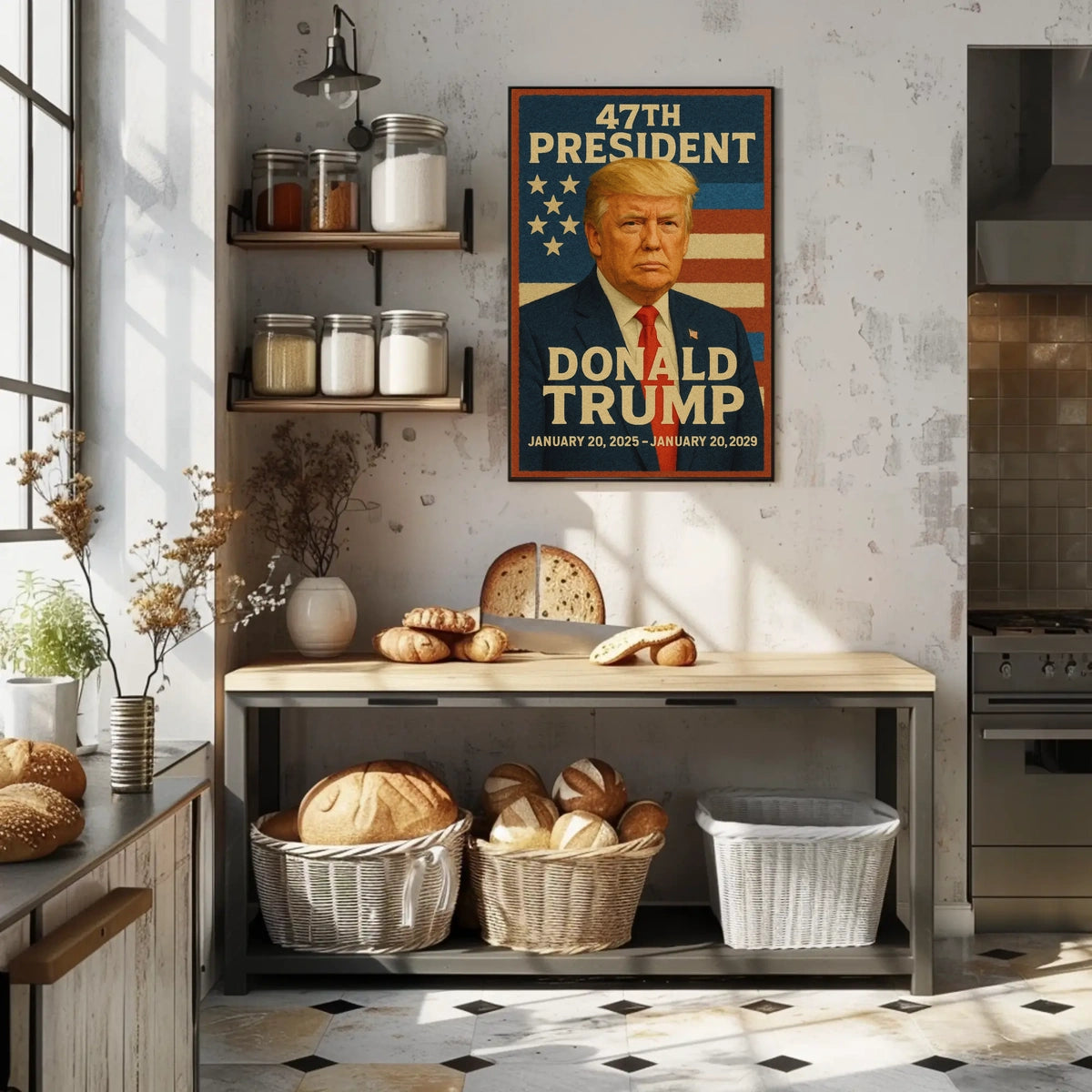 Donald Trump 47th President Poster
