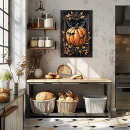 Enchanted Autumn Night Poster