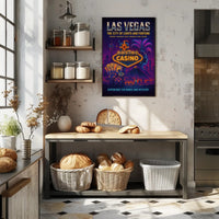 Las Vegas - The City of Lights and Fortune Poster PosterGoat