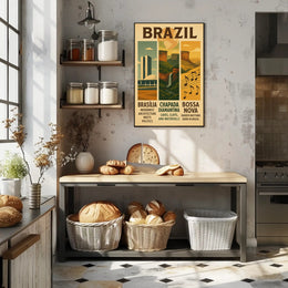 Discover Brazil Poster PosterGoat