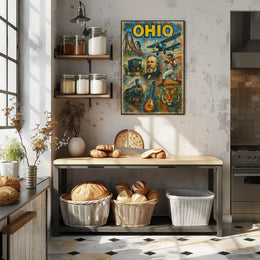 Ohio Heritage Collage Poster